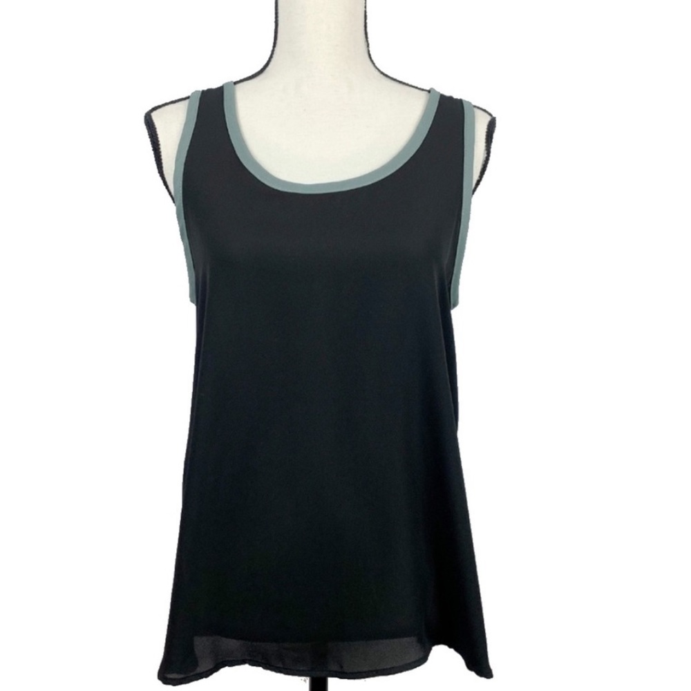 Allison Joy Evereve Black Summer Tank Top NWT